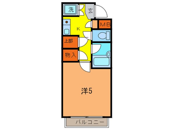 コ－ポマツダの物件間取画像